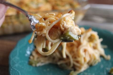 Tex-Mex Cheesy Chicken Spaghetti - The Skinnyish Dish