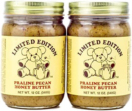 Amazon Limited Edition Pecan Honey Butter 12 Ounce 2 Pack