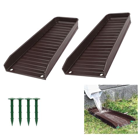 Buy Misdenk Rain Gutter Downspout Extension Downspout Splash Block