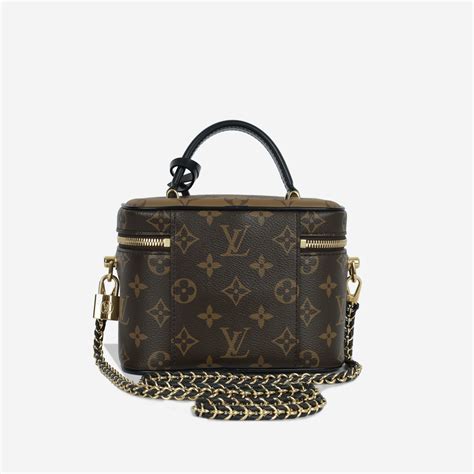 Louis Vuitton Vanity Pm Monogram Reverse Monogram Ghw Bagista