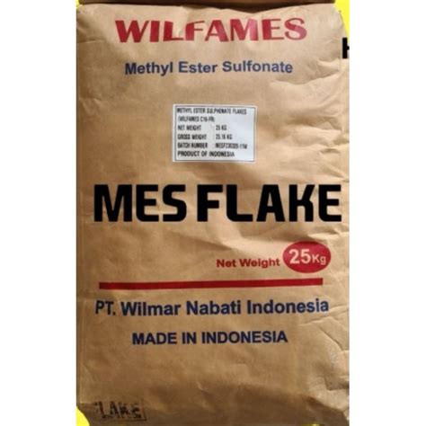 Jual MES Surfaktan Nabati Mes Flakes Flake Methyl Ester