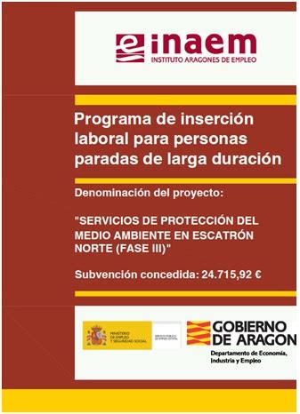 Programa de Inserción Laboral para personas paradas de larga duración