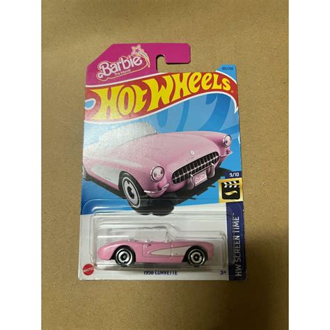 LeHuong Diecast Xe mô hình Hot Wheels Tỉ Lệ 1 64 1956 Corvette Barbie Hồng Shopee Việt Nam