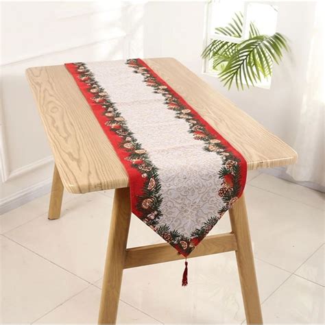 Jual Table Runner Natal Taplak Meja Natal X Cm X Cm Taplak