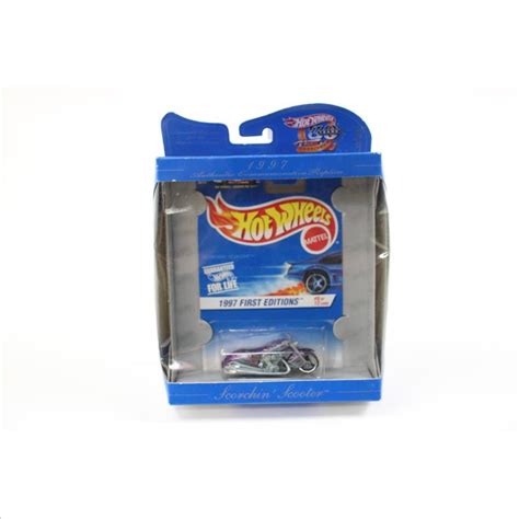 Hot Wheels 1997 First Editions Scorchin Scooter Property Room