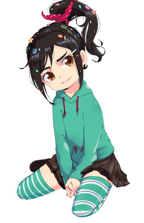 Vanellope Von Schweetz By Lezombie Kun On Deviantart