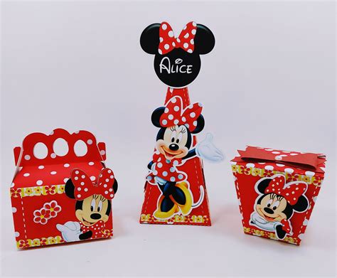 Kit Festa Minnie Vermelha Elo Produtos Especiais