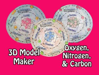 3d Atom Model Project Carbon