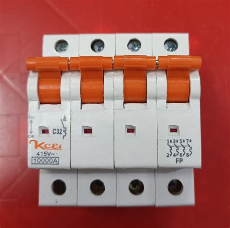 Kcei Pole Electric Mcb At Rs Piece Block E New Delhi