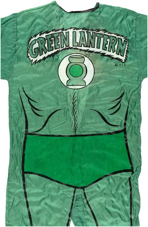 Hake's - GREEN LANTERN RARE BOXED HALLOWEEN COSTUME.