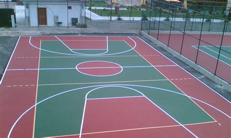 Breaking Dawn Street Basketball Court