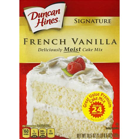 Duncan Hines Cake Mix French Vanilla 517g Woolworths