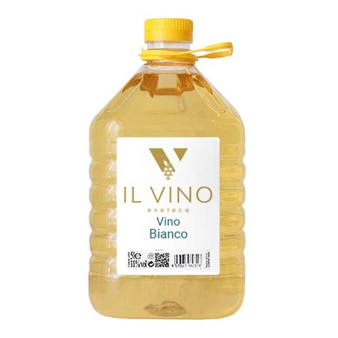 Vino Da Tavola Sfuso Bianco Secco Vol Pet Lt