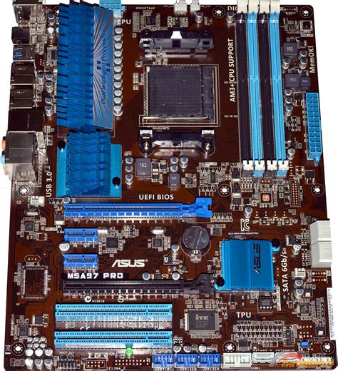Обзор и тестирование материнской платы ASUS M5A97 PRO