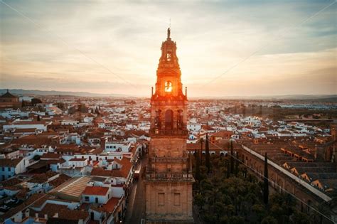 Cordoba Bell Tower Sunset Songquan Photography