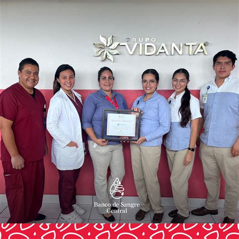 Evento de donación de sangre en Grupo Vidanta Banco de Sangre Central