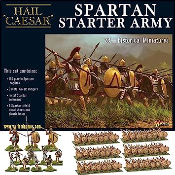 Amazon Wargames Delivered Hail Caesar Spartan Starter Army Mm