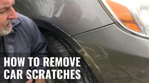 SCRATCHES ON YOUR CAR Buff Them Out With A Woodworking Sander