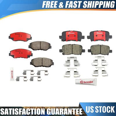 Front Rear Brembo Ceramic Brake Pads Set Set For Honda Pilot