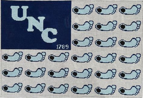 UNC Flag – Po's Needlepoint