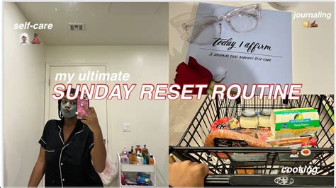 MY ULTIMATE SUNDAY RESET ROUTINE Vlogmas Day 5 YouTube