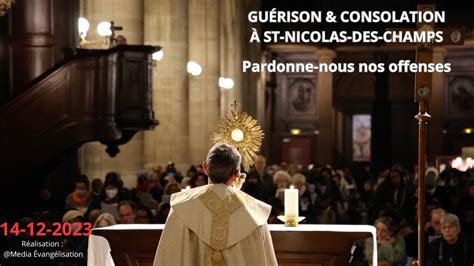 Guérison Consolation Prière des malades Pardonne nous nos offenses