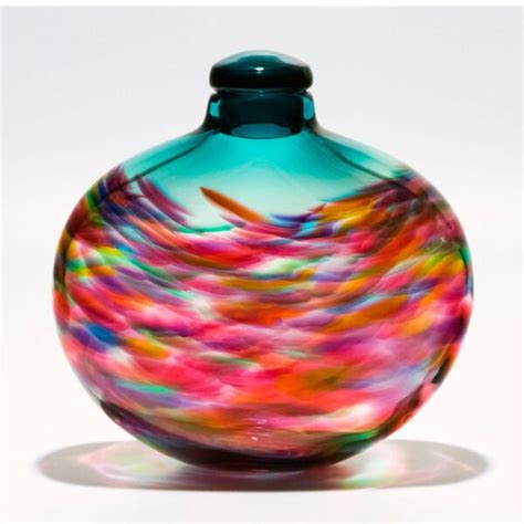 Decorative Glass Vessels I Vortex Flat I By Michael Trimpol