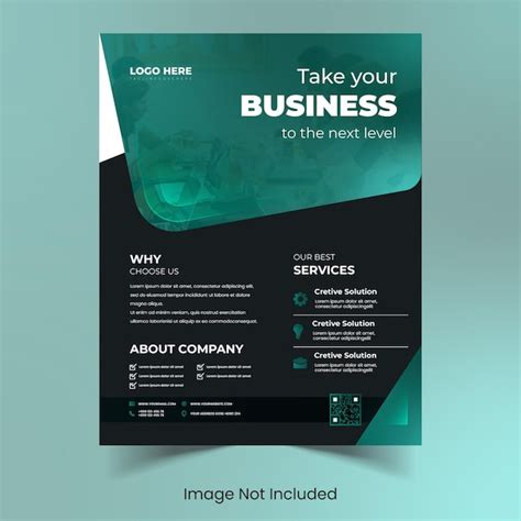 Premium Vector Corporate Modern Business Flyer Template