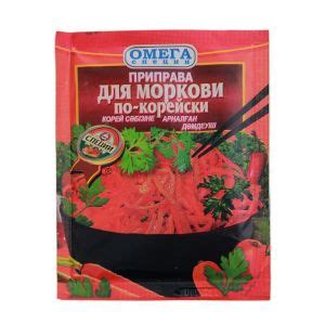 Приправа «Омега» для моркови по корейски 20 гр. — купить в городе ...