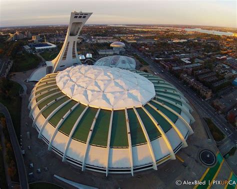 stade olympique montreal | Dronestagram | Olympic stadium montreal ...