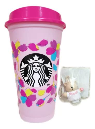 Vaso Starbucks Reusable Sakura Japon Stopper Sakura