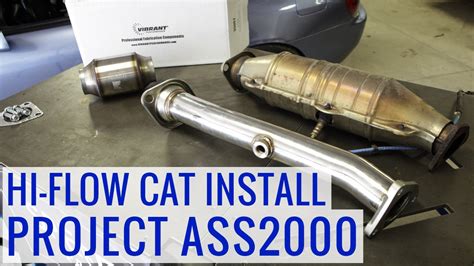 High Flow Catalytic Converter Install Project ASS2000 EP14 YouTube