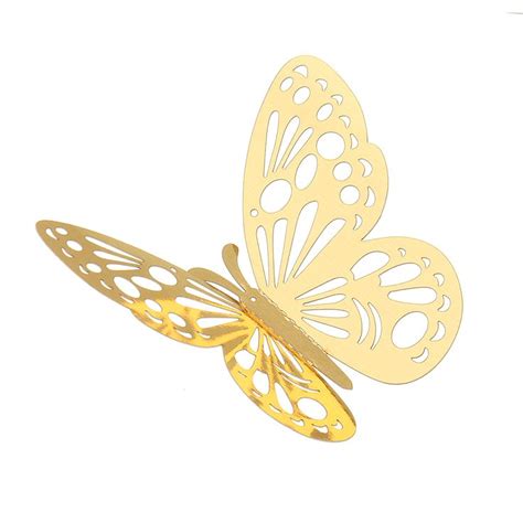 12pcs 3d Butterfly Wall Sticker Home Decor Diy Butterfly Fridge Sticker