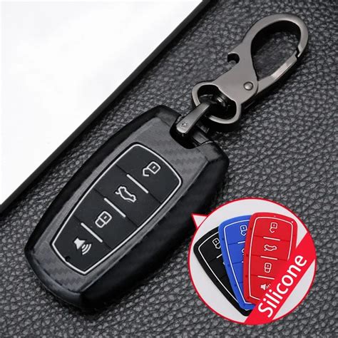 ABS Carbon Fiber Car Remote Key Cover Case For Haval F7 F7X Coupe H6 H7