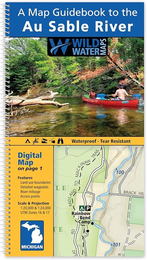 Au Sable River Map Alexia Lorraine