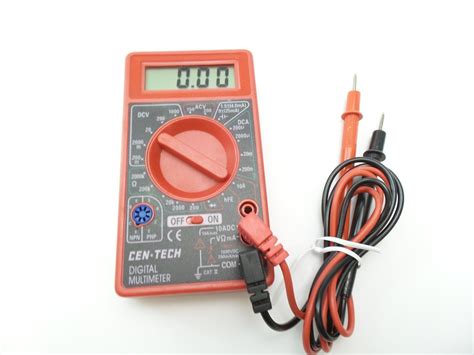 Cen Tech 7 Function Digital Multimeter 98025 792363908993 EBay