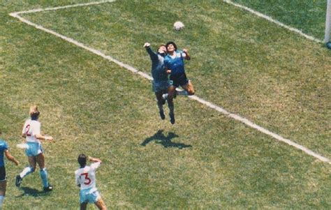 Difunden Fotos Inéditas De La Mano De Dios De Maradona Contra Inglaterra En México 1986