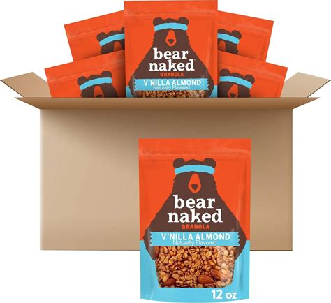 Bear Naked Granola V Nilla Almond Fit Ounce Bags Pack Of