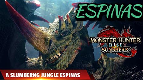 Mhr Ps Hunt Espinas Sunbreak Ps Monsterhunterrise Monsterhunter