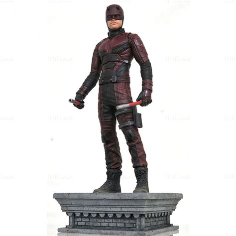 Marvel Daredevil Statues 3d Model Ready To Print