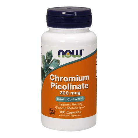 Now Foods Chromium Picolinate Mcg Kaps Mz Store