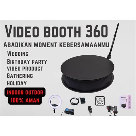 Jual Videobooth Photo Booth Spinner 360 Videobooth 360 Photo Booth