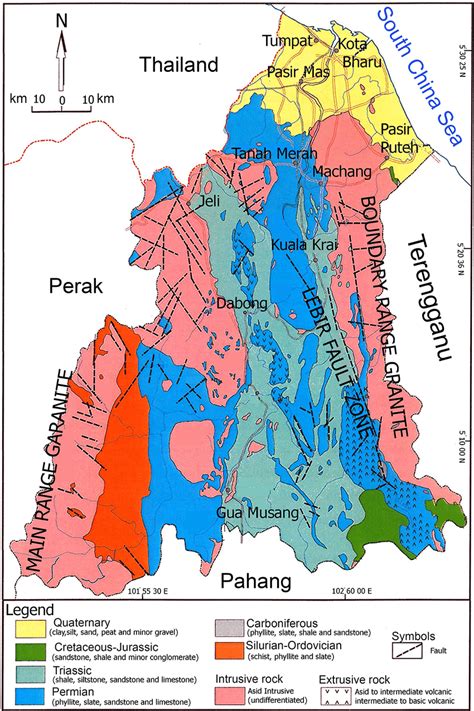 Peta Geologi Kedah