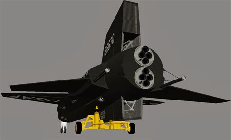 Desktopsimmer's 3D Models: North American Aviation X-15 (part 1)