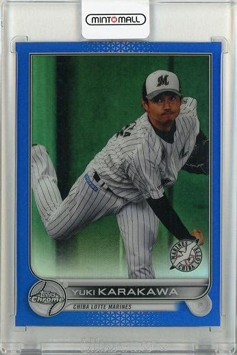 ミントモール MINT 仙台店 2022 Topps NPB Chrome 唐川侑己 Blue Refractor 087 150