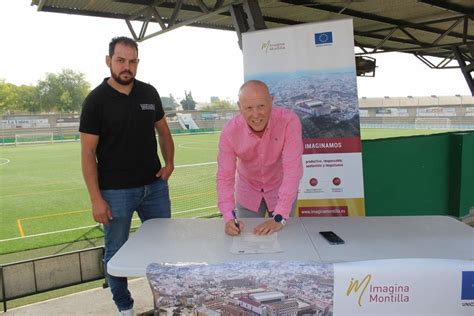 Se Firma El Acta De Inicio De Obras En El Estadio Municipal De Montilla