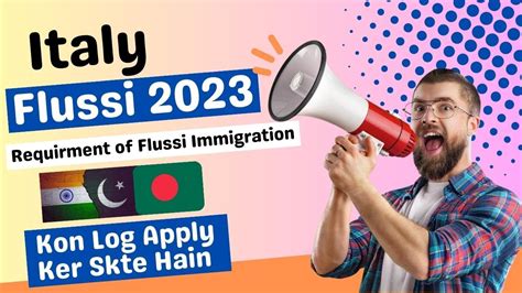 Flussi Italy Immigration Flussi Immigration Kon Log Apply