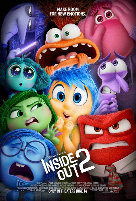 معرفی انیمیشن درون و بیرون ۲ Inside Out 2 وینیل