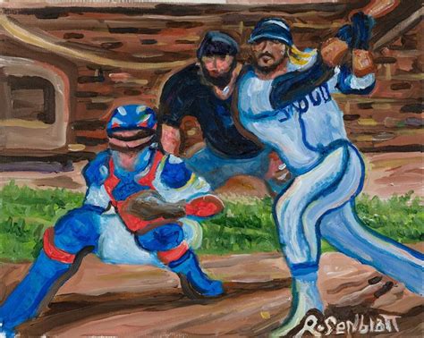 Fernando Tatis jr Swing away game Painting by Michael Rosenblatt ...