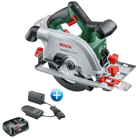 Циркуляр акумулаторен Bosch Universalcirc 18v 53 Solo 06033b1400